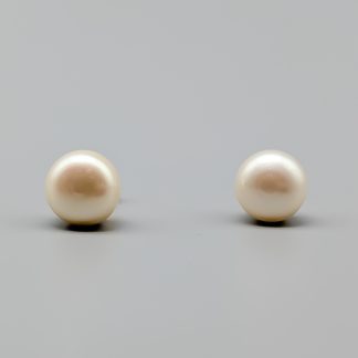 Örhängen i Guld med Pärlor 14K 2.57g 11mm