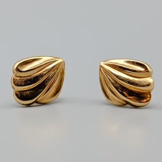 Örhängen i Guld 18K 0.69g 10mm