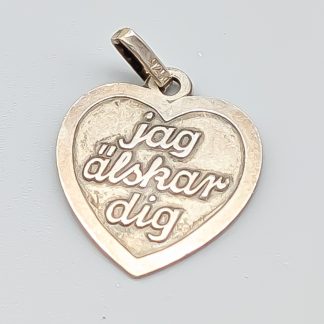 Hänge i Silver Hjärta S830 1.33g 15mm