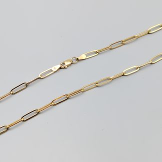 41cm Gles Ankarlänk i Guld 18K 2.91g