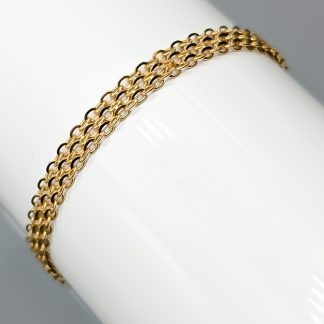 19cm X-Länk i Guld 18K 3.89g