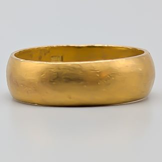 Slät ring i Guld 22K 8.21g 18.75mm