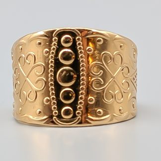 Ring i Guld 18K 4.66g 17mm