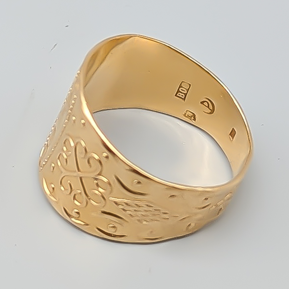 Ring i Guld 18K 4.66g 17mm - Bild 3