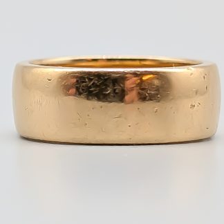 Slät ring i Guld 18K 9.68g 16.5mm