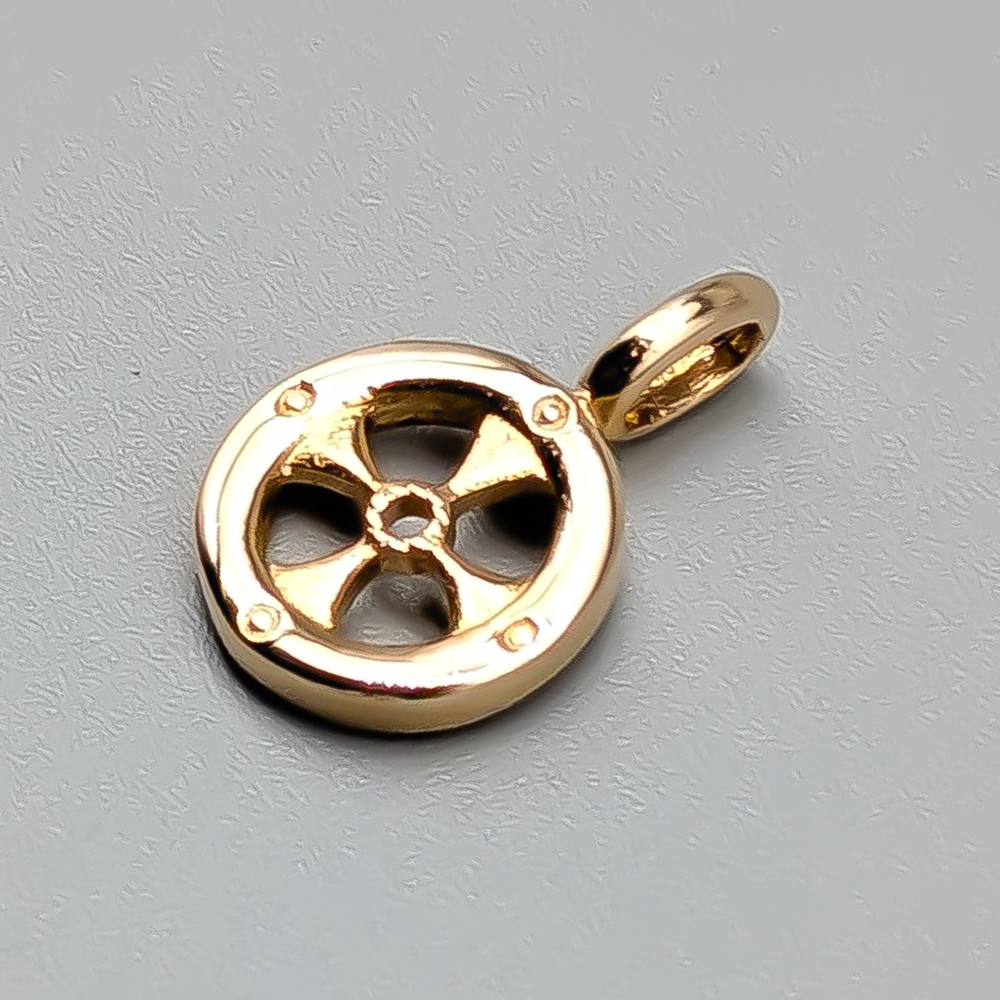Hänge i Guld 14K 1.47g 16mm - Bild 2