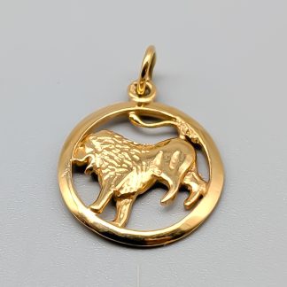 Hänge i Guld Stjärntecken Lejonet 18K 2.48g 16mm