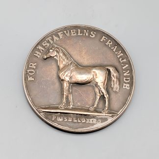 Medalj För Hästafelns Främjande 1933 S925 38.34g 44mm