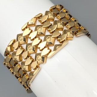 18.5cm Armband i Guld 18K 31.02g