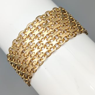 18.3cm X-Länk i Guld 18K 39.95g