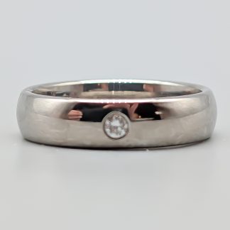 Diamantring i Vitguld 18K 7.16g 17.5mm