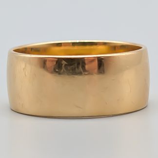 Slät ring i Guld 18K 9.98g 19.5mm