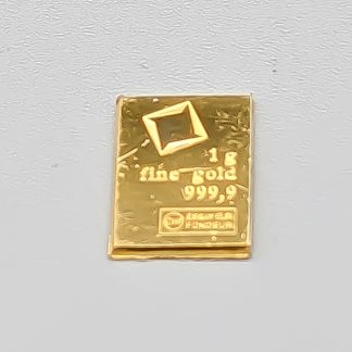 Essayer Fondeur Investeringstacka i Guld 24K 1g 10mm
