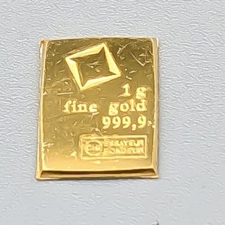 Essayer Fondeur Invetseringstacka i Guld 24K 1g 10mm