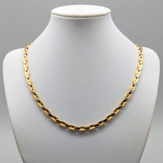 63cm Halsband i Flerfärgat Guld 18K 64.75g