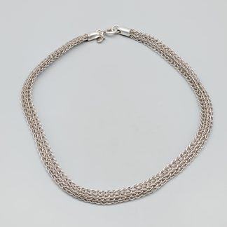 41cm Halsband i Silver S925 15.49g