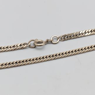 50.5cm Pansarlänk i Förgyllt Silver S925 14.29g