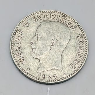 1 st 1 kr Sverige 1924 S800 7.5g 25mm
