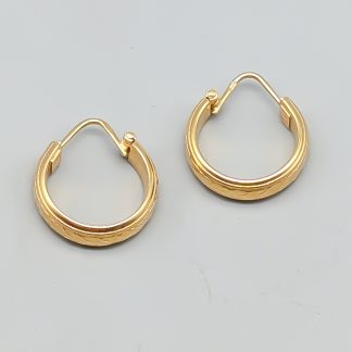 Creoler i Guld 18K 2.72g 18mm