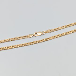 45.5cm Pansarlänk i Guld 18K 6g