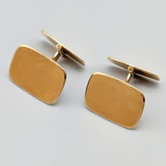 Manschettknappar i Guld 18K 11.73g 12mm