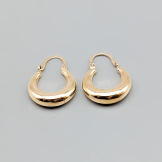 Ceson Creoler i Guld 18K 1.79g 18mm