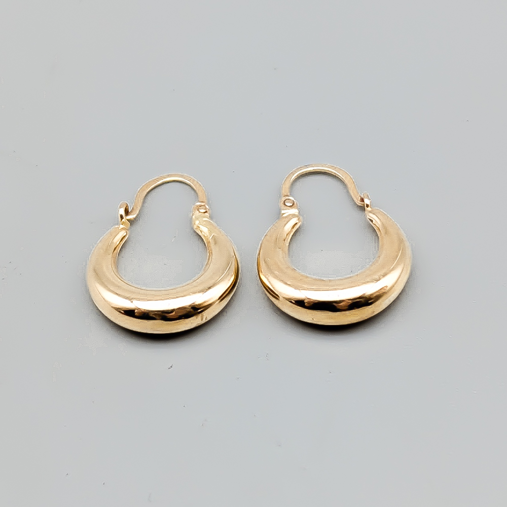 Ceson Creoler i Guld 18K 1.79g 18mm