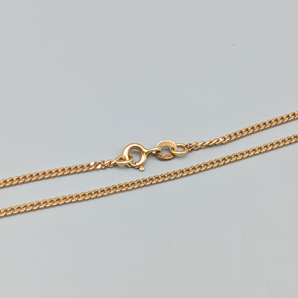 60cm Balestra Pansarlänk i Guld 18K 6.72g