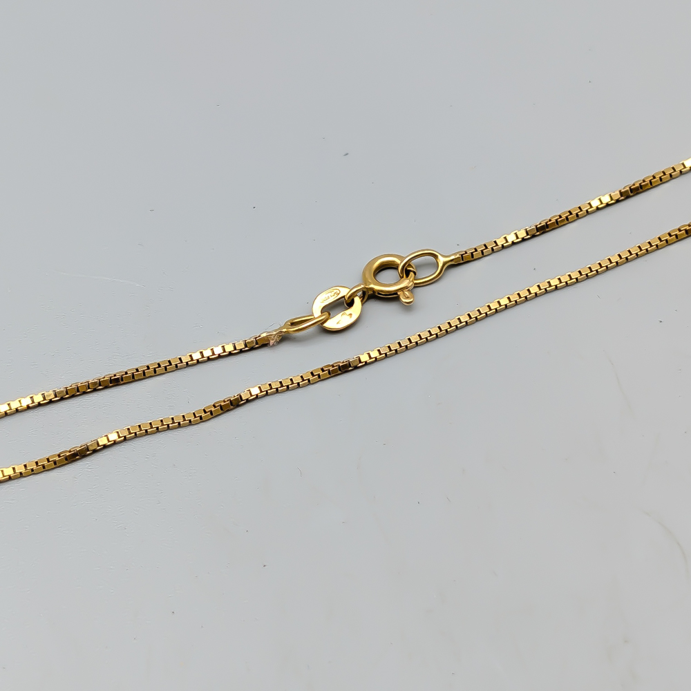 50cm Balestra Venezialänk i Guld 18K 3.98g