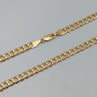 50.5cm Pansarlänk i Guld 18K 14.16g