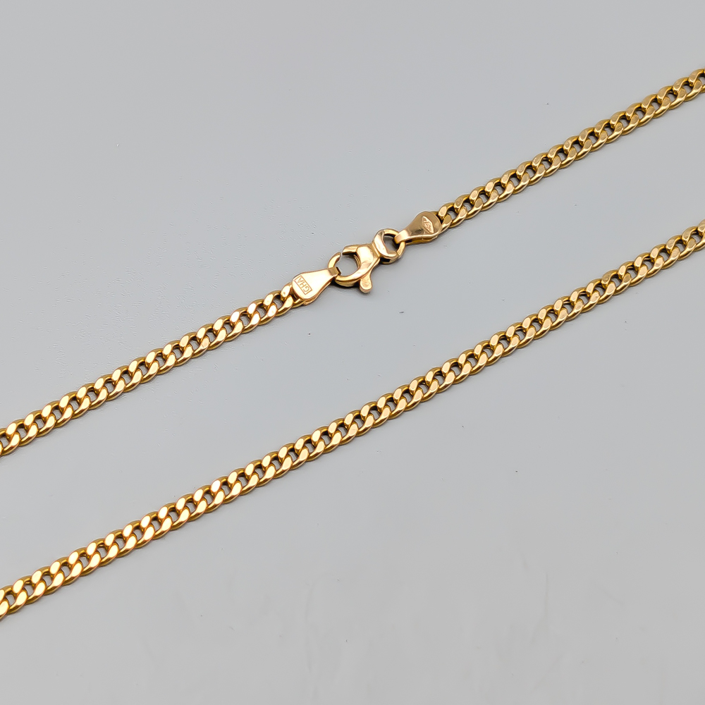 45.5cm Pansarlänk i Guld 18K 5.67g