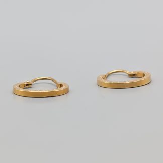 Creoler i Guld 18K 1.02g 17mm