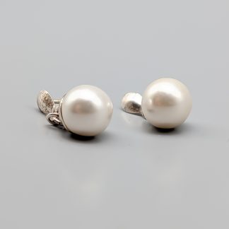 Örhängen i Silver med Fauxpärlor S830 1.01g 18mm