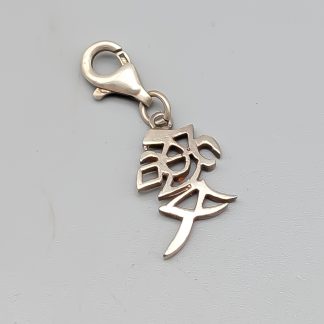 Hänge i Silver Asiatiskt Tecken S925 0.9g 26mm
