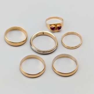 Parti Flerfärgat Guld 18K 21.35g