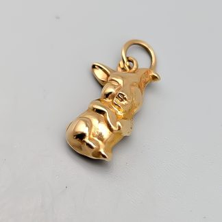 Hänge i Guld Kanin 18K 0.83g 13mm