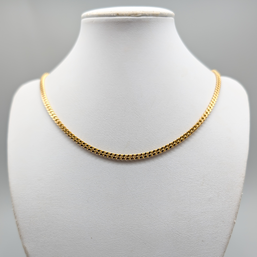 46cm Joáns Pansarlänk i Guld 18K 24.87g - Bild 2