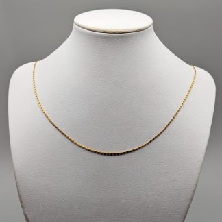 44cm Virrvarrlänk i Guld 18K 2.71g