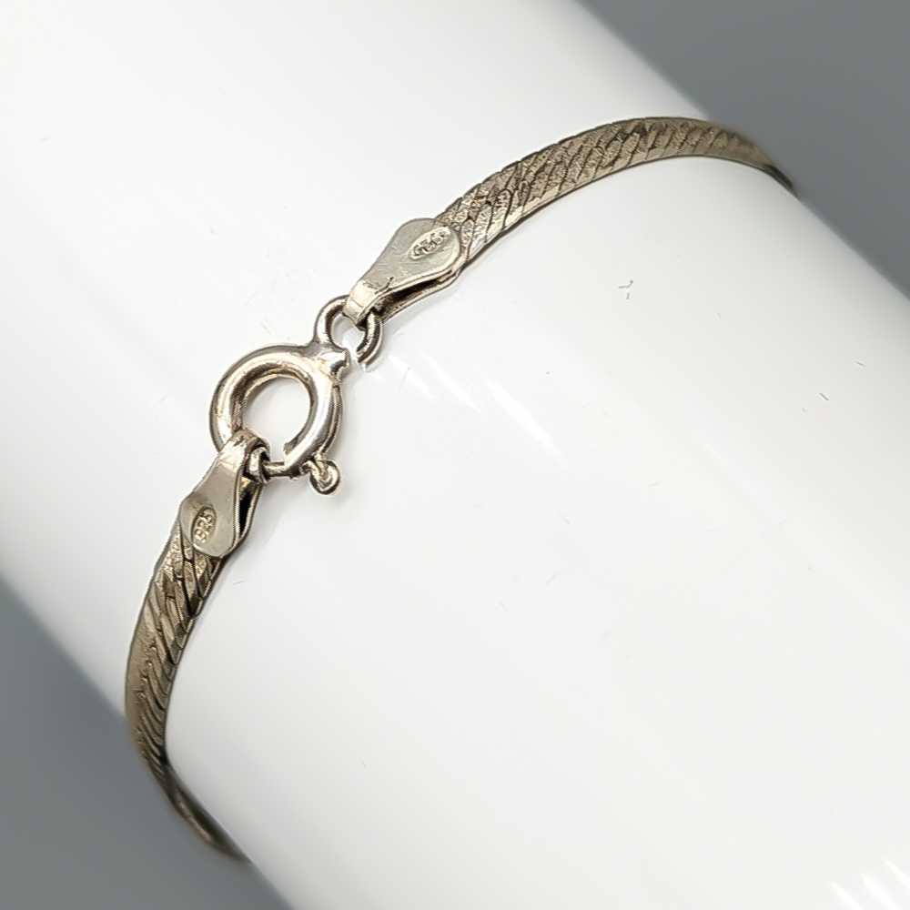 18cm Armband i Silver S830 1.93g - Bild 2