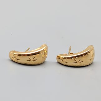 Örhängen i Guld 18K 1.86g