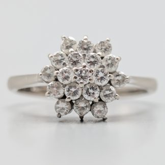 Diamantring i Vitguld-2