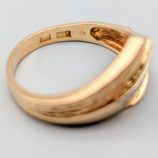 Diamantring i Flerfärgat Guld-0