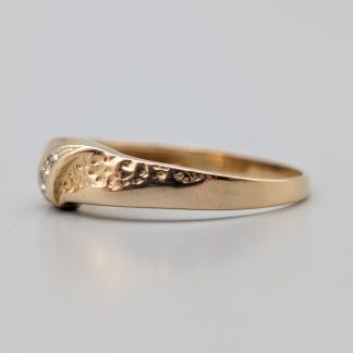 Diamantring i Guld-1