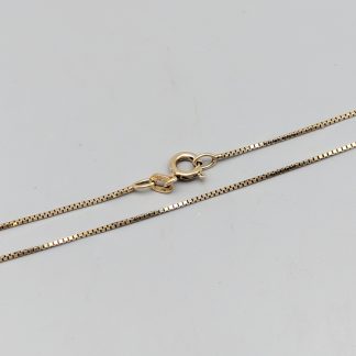 42cm Venezialänk i Förgyllt Silver S925 1.82g