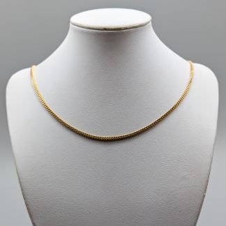 70.5cm Pansarlänk i Guld 18K 16.1g