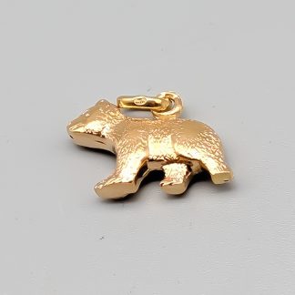 Hänge i Guld Björn 18K 1.08g 11mm