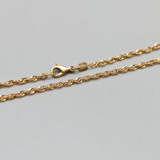 43cm Singaporelänk i Guld 18K 4.69g