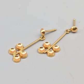 Örhängen i Guld 18K 1.01g 25mm