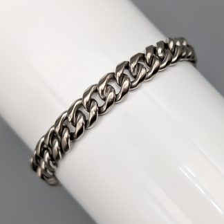 7cm Joáns Pansarlänk i Vitguld 18K 26.99g