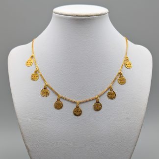 41cm Halsband i Guld 21K 7.25g